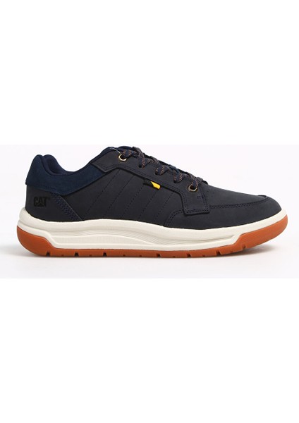 Lacivert Erkek Nubuk Sneaker Apa Cush