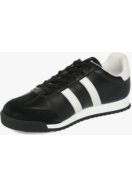 Siyah-Beyaz Erkek Sneaker 17102 modelleri