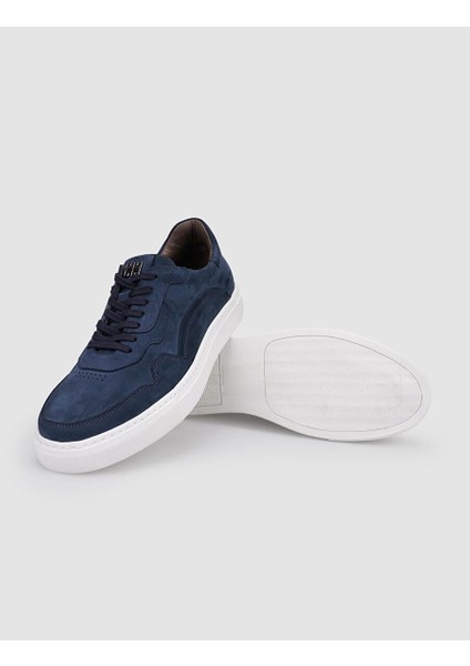 Lacivert Erkek Nubuk Sneaker 121961 fırsatları