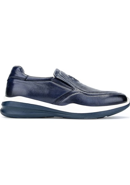 Kahverengi Erkek Deri Sneaker 383 5910 Erk Ayk Y24