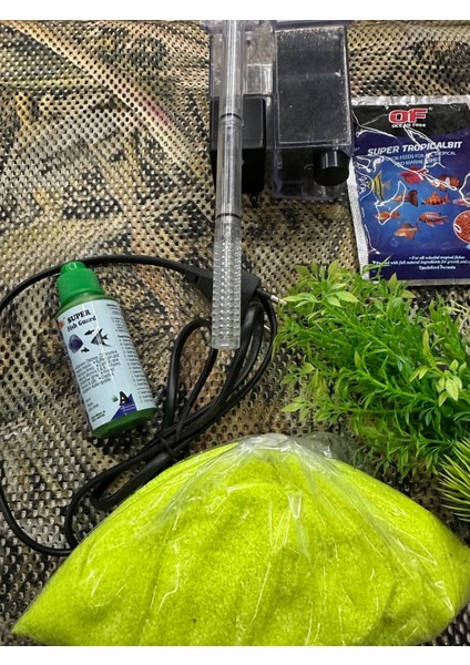 Tam Takım 6,4 Litre Akvaryum Seti fırsatları