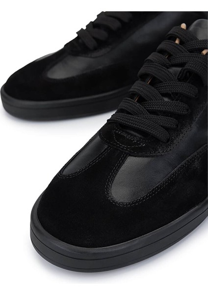 Erkek Hakiki Deri Siyah Sneakers & Spor Ayakkabı modelleri