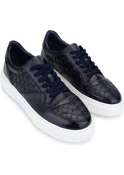 Erkek Hakiki Deri Lacivert Sneakers & Spor Ayakkabı fiyatları