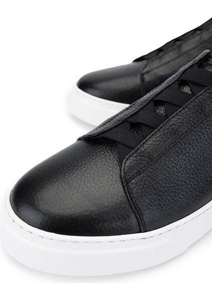 Erkek Hakiki Deri Siyah Floter Sneakers & Spor Ayakkabı modelleri