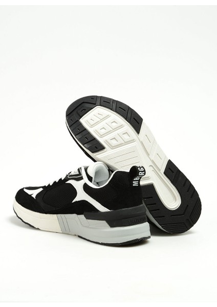 Siyah-Beyaz Erkek Deri Sneaker 19125/CP fırsatları