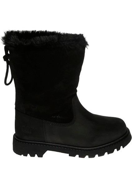 Siyah Kız Çocuk Süet + Deri Waterproof Bot 015F101078 Bruıser Scrunch Wp