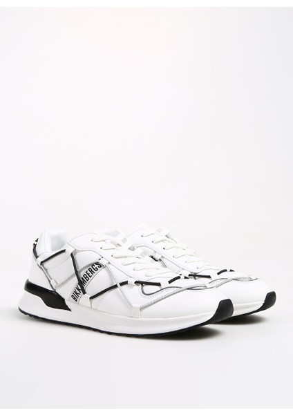Beyaz-Siyah Erkek Sneaker 16204/CP