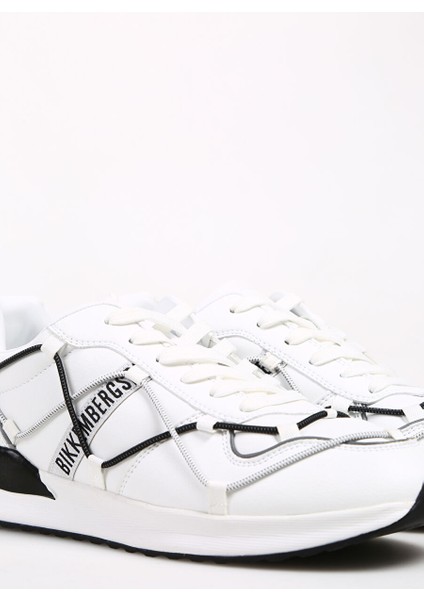 Beyaz-Siyah Erkek Sneaker 16204/CP