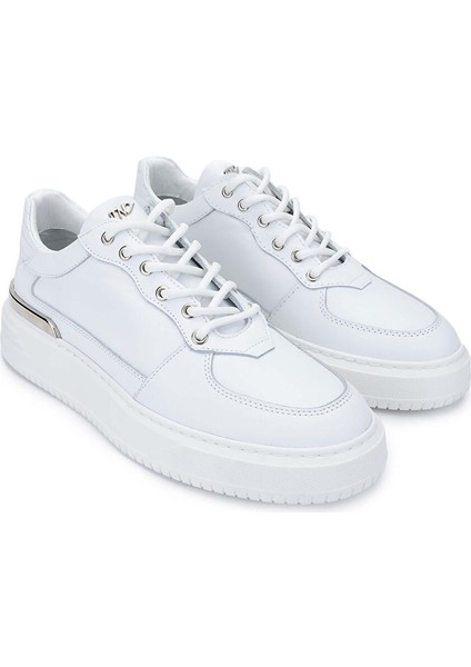 Siyah Erkek Deri Sneaker 352 21327 Erk Ayk SK24-25