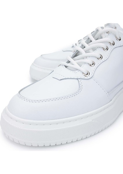 Siyah Erkek Deri Sneaker 352 21327 Erk Ayk SK24-25