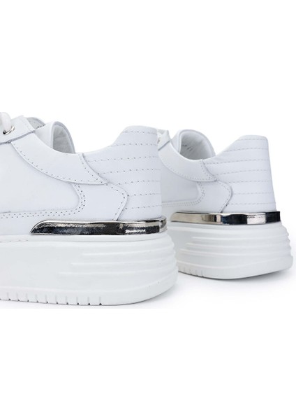 Siyah Erkek Deri Sneaker 352 21327 Erk Ayk SK24-25