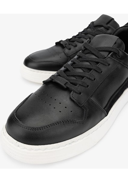 Purta Erkek Siyah Hakiki Deri Sneakers & Spor Ayakkabı modelleri