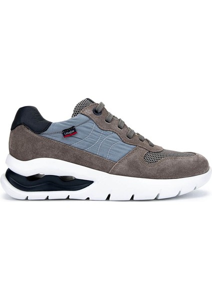 Erkek Deri & Tekstil Gri Sneakers & Spor Ayakkabı