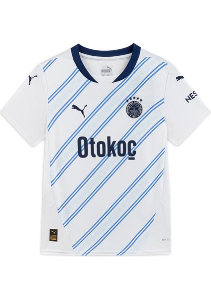 Beyaz - Mavi Erkek Çocuk Fenerbahçe Forma 77537102-FSK Away Jersey Replica Jr