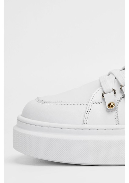 Erkek Beyaz Hakiki Deri Sneakers & Spor Ayakkabı fırsatları