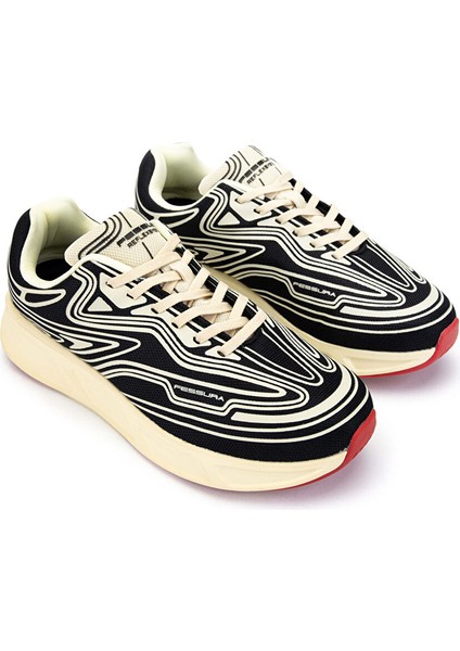 Erkek Tekstil Siyah/kemik Sneakers & Spor Ayakkabı