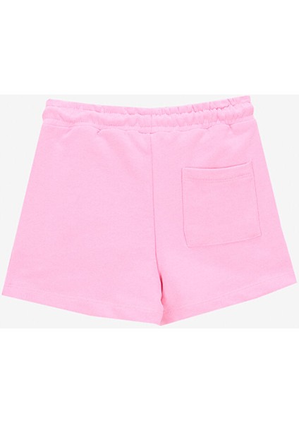 Pembe Kız Çocuk Relaxed Baskılı Şort J5SG-SHT7603 fırsatları