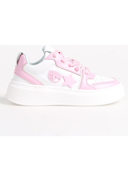 Beyaz - Pembe Kız Çocuk Sneaker Sneakers School Whıte/pınk