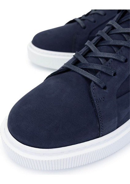 Erkek Hakiki Deri Lacivert Nubuk Sneakers & Spor Ayakkabı modelleri
