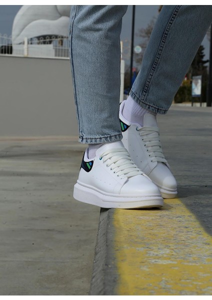 Benetton Beyaz Erkek Sneaker