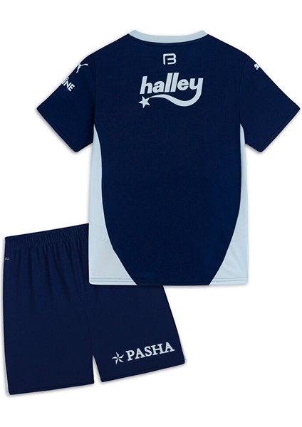 Düz Erkek Mavi Fenerbahçe Sweatshırt 77537909-FSK Third Minikit W/o Sock fiyatları