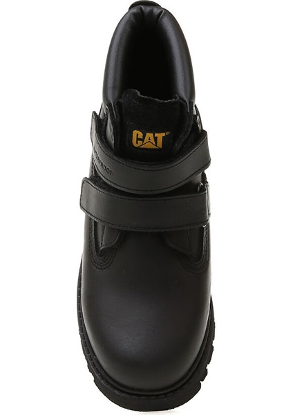 Siyah Erkek Çocuk Deri Waterproof Bot 015F101072 Josh Wp