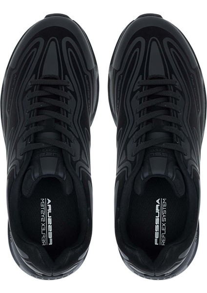Erkek Suni Deri Siyah Sneakers & Spor Ayakkabı fırsatları