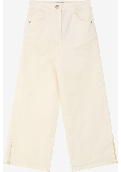 Ekru Kız Çocuk Relaxed Pantolon C4SG-PNT4003
