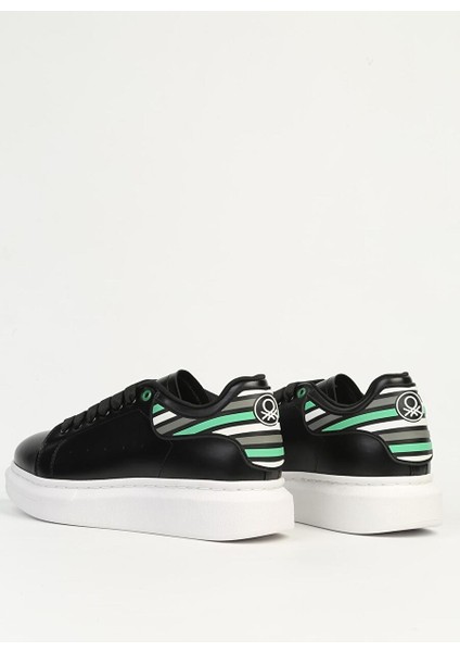 Benetton Siyah Erkek Sneaker