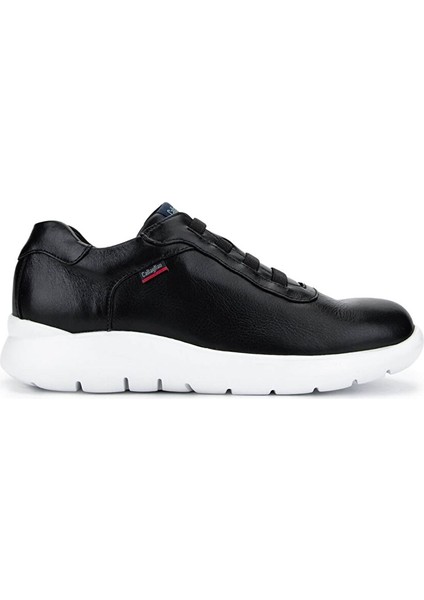 Erkek Hakiki Deri Siyah Sneakers & Spor Ayakkabı