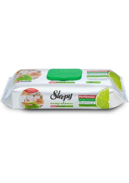 Easy Clean Süper Yüzey Temizlik Mutfak Havlusu&Mendili Bergamot Yağlı 50 Yaprak fiyatları