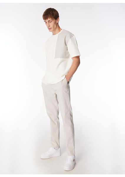Gmg Fırenze Standart Bel Normal Paça Regular Fit Taş Erkek Pantolon GU24MSS01015