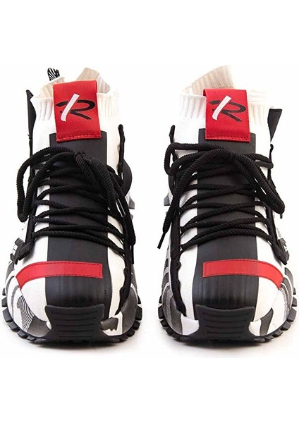 Siyah-Beyaz Erkek Deri Sneaker 212MCE792 490 modelleri