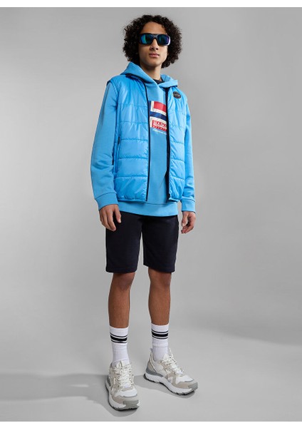 Mavi Erkek Çocuk Kapüşonlu Uzun Kollu Sweatshirt NP0A4GXFB2C1 K B-Zamora H fiyatları
