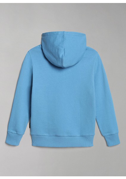 Mavi Erkek Çocuk Kapüşonlu Uzun Kollu Sweatshirt NP0A4GXFB2C1 K B-Zamora H fırsatları
