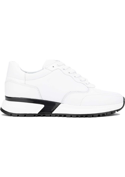 Erkek Hakiki Deri Beyaz Sneakers & Spor Ayakkabı