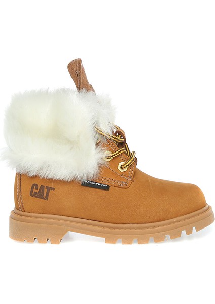 Utah Fur Waterproof Sarı Kız Çocuk Bot
