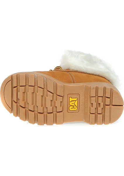 Utah Fur Waterproof Sarı Kız Çocuk Bot
