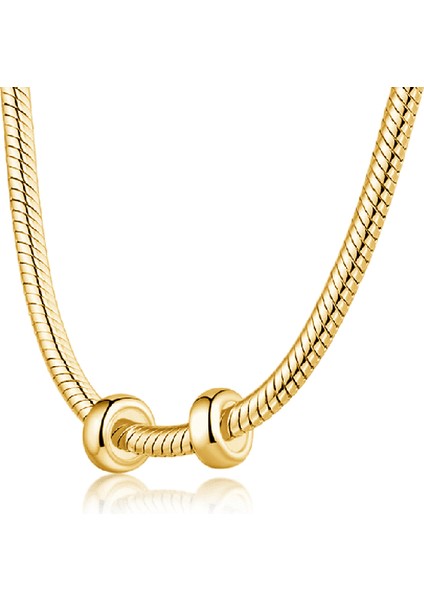 Basic Stoper Charm, 18K Altın Kaplama 925 Ayar Gümüş fiyatları