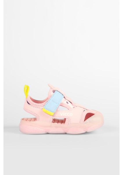 332.E25y.217 Live Pudra Ilk Adım Işıklı Kız Çocuk Sandalet