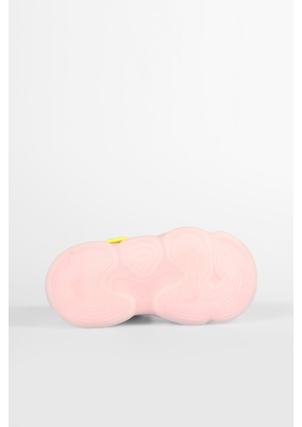 332.E25y.217 Live Pudra Ilk Adım Işıklı Kız Çocuk Sandalet