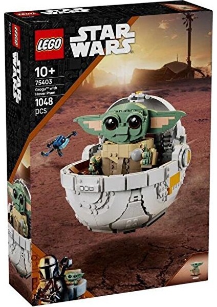 Star Wars 75403 Grogu With Hover Pram