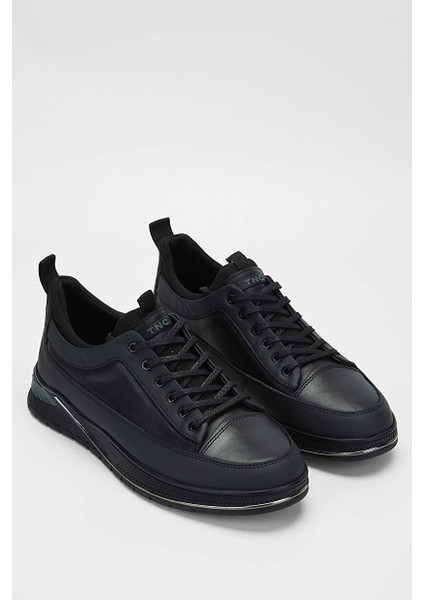 Erkek Hakiki Deri Siyah Sneakers & Spor Ayakkabı fiyatları