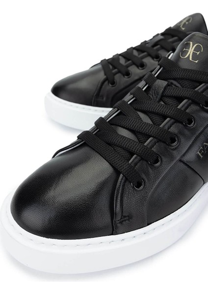 Erkek Hakiki Deri Siyah Sneakers & Spor Ayakkabı modelleri