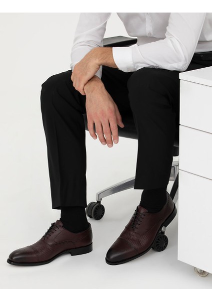 Bordo Klasik Ayakkabı