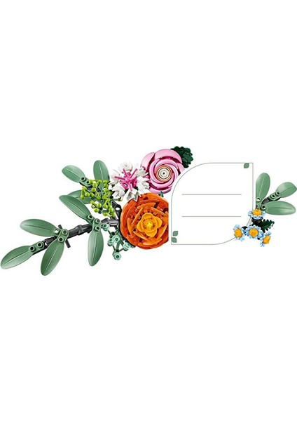 Botanicals Pembe Çiçek Buketi 10342 indirimleri