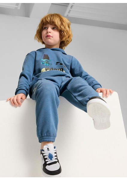 Mavi Erkek Çocuk Düz Sweatpant 62737924-PUMA x Trolls Cargo Pants