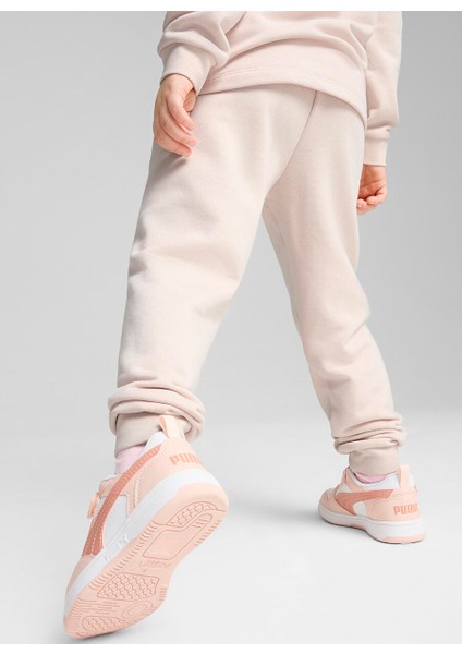 Düz Paça Pembe Kız Çocuk Eşofman Altı 68188450-ESS+ Puma Fc Sweatpants