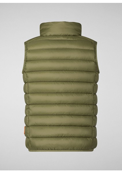 Yeşil Erkek Çocuk Dik Yaka Normal Kalıp Puffer Yelek J82430XGIGA1950028 modelleri
