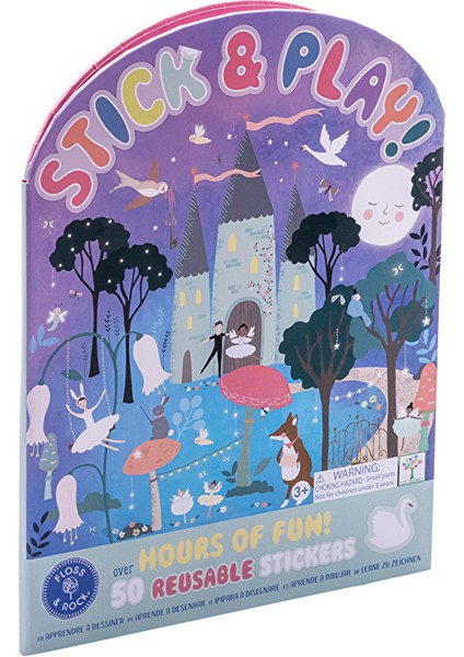 Floss & Rock Tak Çıkart Sticker Oyun Sahnesi / Enchanted *yeni*